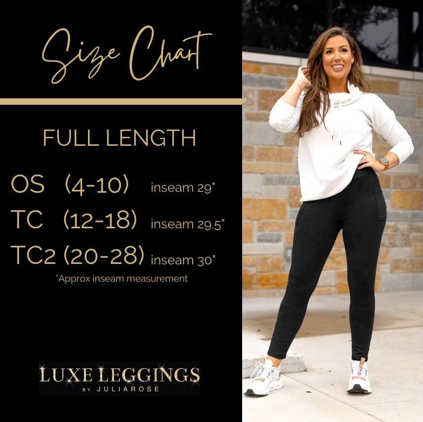 Black Full-Length Leggings with Pocket